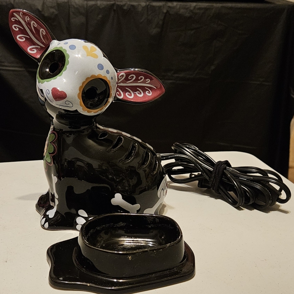ScentSational Chihuahua Paco Day of Dead Wax Warmer